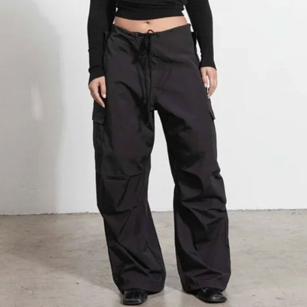 Flawless LE Cargo Pant Black S/M Parachute Pants